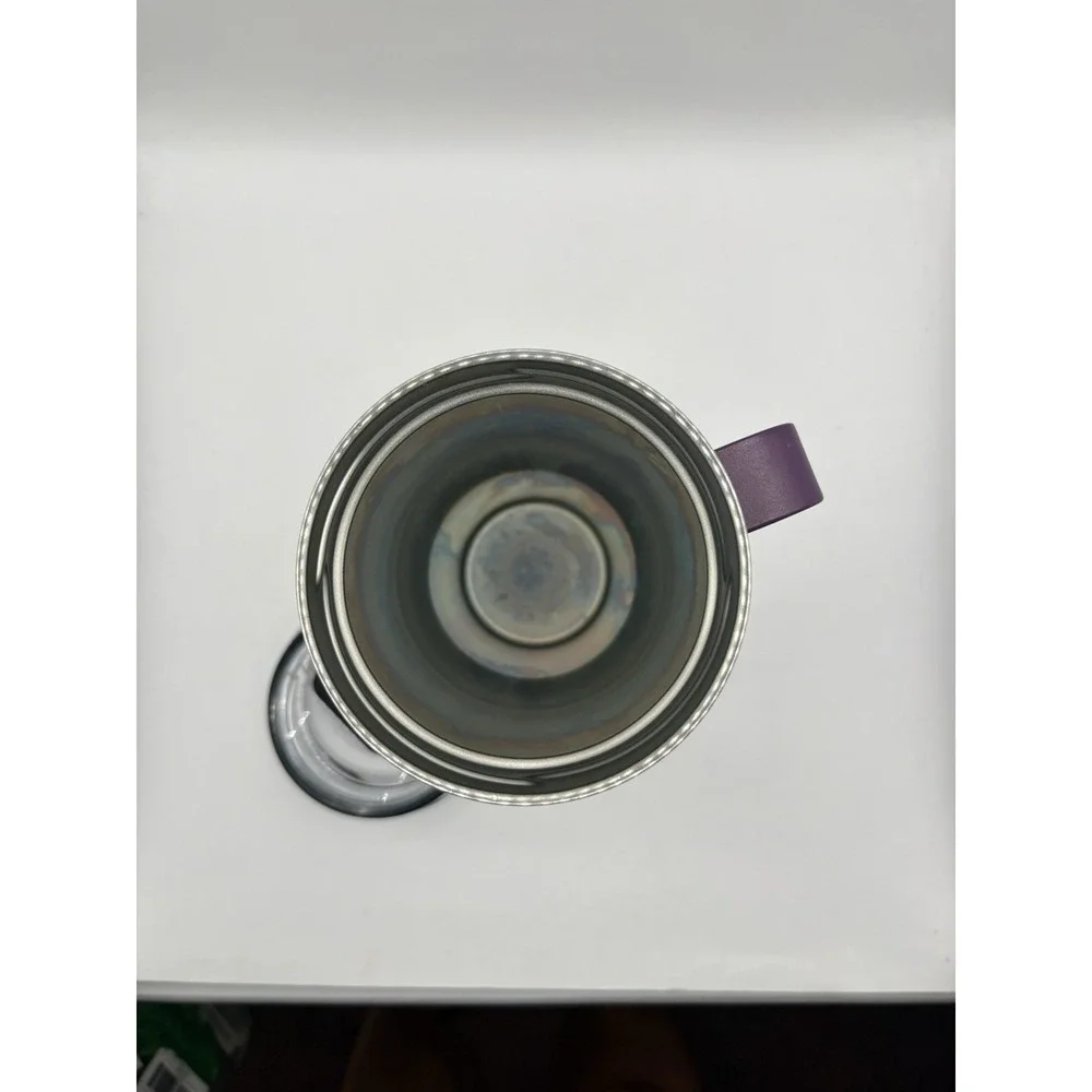 YETI 30 oz Rambler Tumbler Handle Stronghold Slide Lid Nordic Purple Stainless
